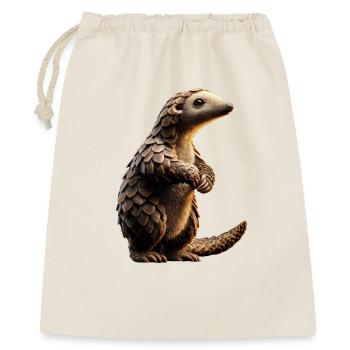 Pangolin Pangolin Pomme de pin Pangolins - Sac cadeau 40 x 50 cm - nature - Devant