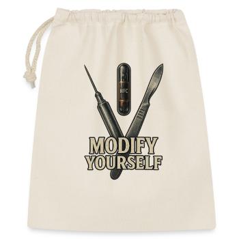 Modify yourself - Gift Bag 40 x 50 cm - nature - Front