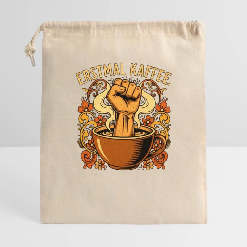 First Coffee Faust Statement Gift Bag 40 x 50 cm