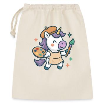 Creative Unicorn Painter, Art and Colors - Gift Bag 40 x 50 cm - nature - Front