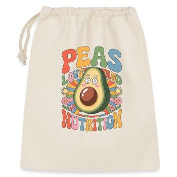 Nutritionist Peas Love And Nutritional Coach - Gift Bag 40 x 50 cm - nature - Front