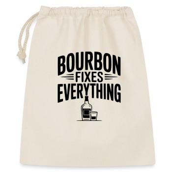 Bourbon Fixes Everything - Gift Bag 40 x 50 cm - nature - Front