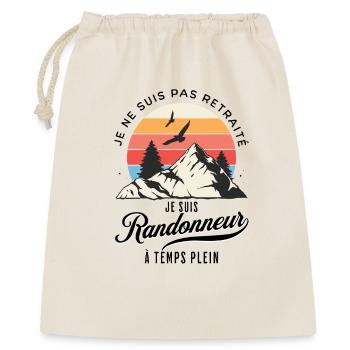 Full-time hiker not retired - Gift Bag 40 x 50 cm - nature - Front