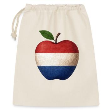 Niederlande Holland  - Geschenkbeutel aus Baumwolle (40 x 50 cm) - Natur - Vorne