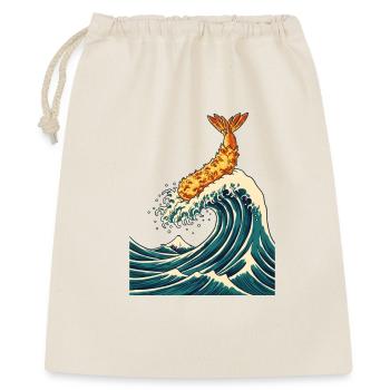 La Grande Vague de Tempura - Sac cadeau 40 x 50 cm - nature - Devant