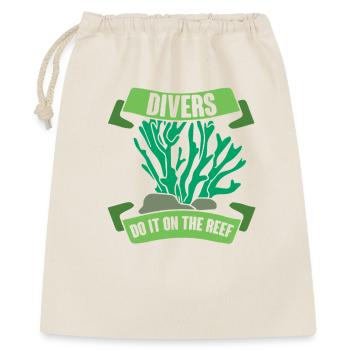 Diving Diver Snorkeling Recreational Diver - Gift Bag 40 x 50 cm - nature - Front