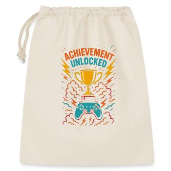 Gamer Achievement, Gamer Trophy Gift - Gift Bag 40 x 50 cm - nature - Front
