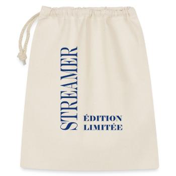 streamer Edition Limitee Serif Bleu - Sac cadeau 40 x 50 cm - nature - Devant