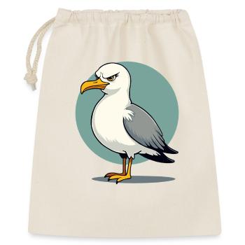 Naughty Seagull Funny Coastal Child Maritime - Gift Bag 40 x 50 cm - nature - Front