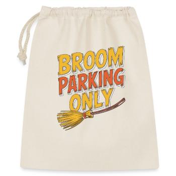 Sorcellerie Parking de balais uniquement Sorcellerie Wicca - Sac cadeau 40 x 50 cm - nature - Devant