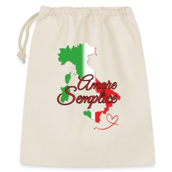Amore Semplice Italia - Gift Bag 40 x 50 cm - nature - Front