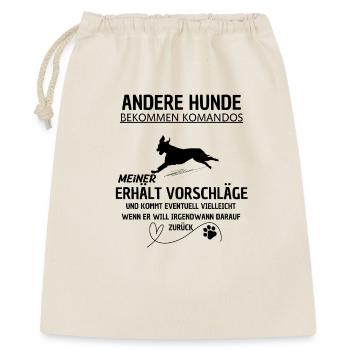 Commands? No. Accept suggestions? Maybe - Gift Bag 40 x 50 cm - nature - Front