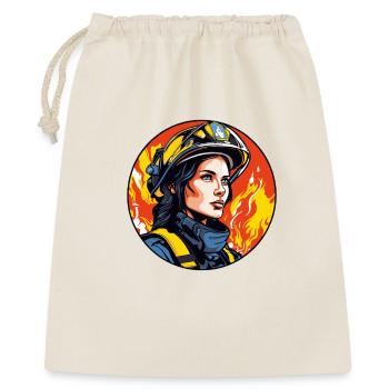 Fire Brigade Firefighter - Gift Bag 40 x 50 cm - nature - Front