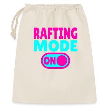 Rafting Mode ON – Whitewater in a rubber dinghy - Gift Bag 40 x 50 cm - nature - Front