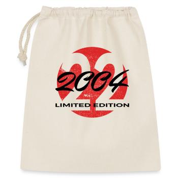 22e anniversaire 2004 cadeau pour hommes et femmes - Sac cadeau 40 x 50 cm - nature - Devant