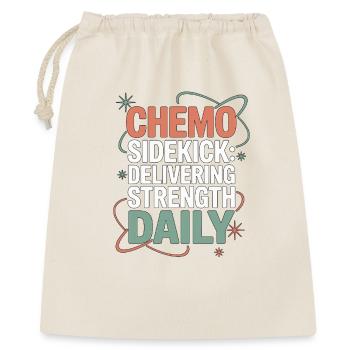 Oncology Nurse Chemo Sidekick Healthcare Worker - Gift Bag 40 x 50 cm - nature - Front