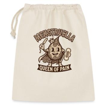 Menstruella Queen of Pain – Vintage 30s Cartoon - Gift Bag 40 x 50 cm - nature - Front