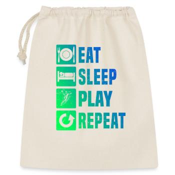Conception vintage de handball pour hommes - Sac cadeau 40 x 50 cm - nature - Devant