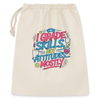 Enseignant en soins infirmiers Éducateur clinique de niveau I - Sac cadeau 40 x 50 cm - nature - Devant