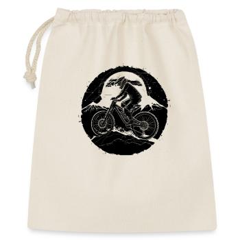 Mountain bikers - Gift Bag 40 x 50 cm - nature - Front