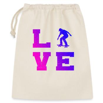 Skateboarding style for every occasion - Gift Bag 40 x 50 cm - nature - Front