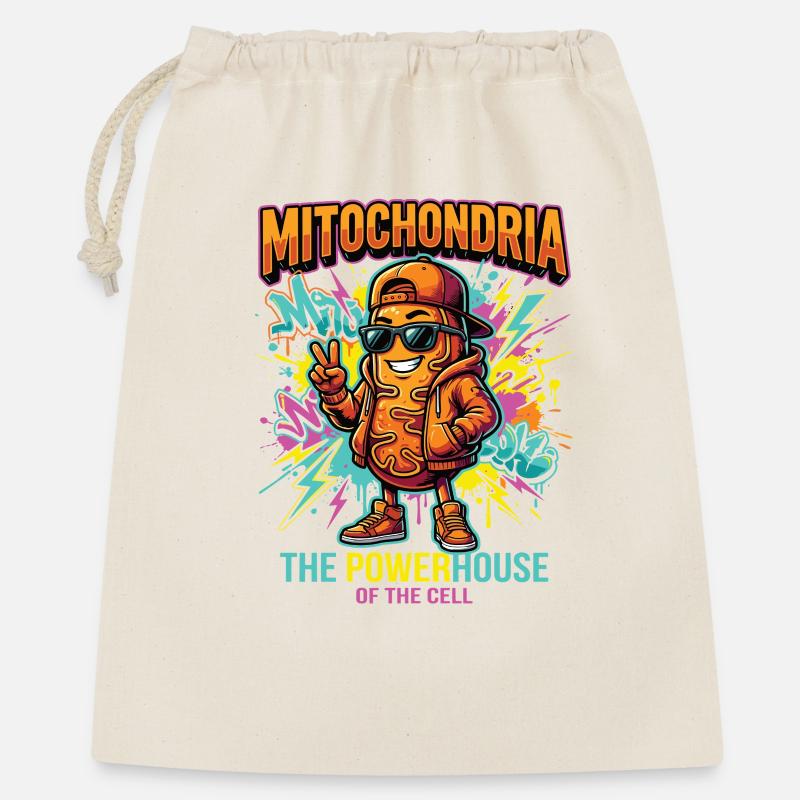 Mitochondria Powerhouse Science Humor - Gift Bag 40 x 50 cm - nature