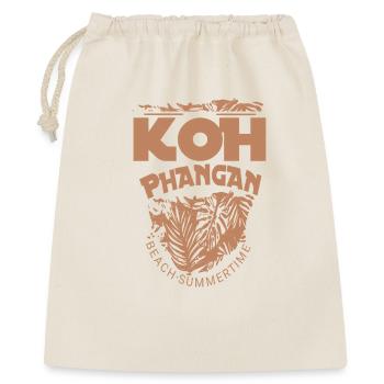 Koh Phangan thai Thailand urlaub  - Geschenkbeutel aus Baumwolle (40 x 50 cm) - Natur - Vorne