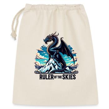 Dragon sky over mountain range - Gift Bag 40 x 50 cm - nature - Front