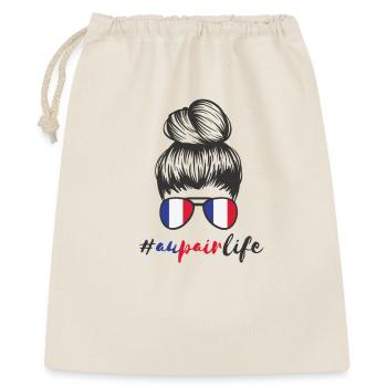 Au Pair France Year Abroad France #Aupairlife - Gift Bag 40 x 50 cm - nature - Front