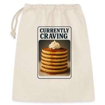 Heißhunger | Pancake Foodie - Geschenkbeutel aus Baumwolle (40 x 50 cm) - Natur - Vorne