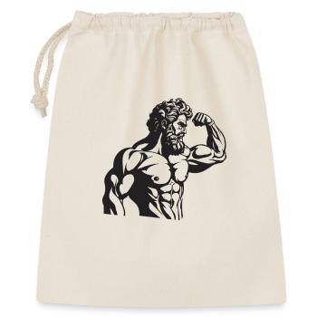 Spartiate grec - Sac cadeau 40 x 50 cm - nature - Devant