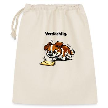 Dog Saying Gift - Gift Bag 40 x 50 cm - nature - Front