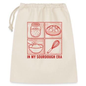 Sourdough Era Bread Baking Sourdough Starter Jar - Geschenkbeutel aus Baumwolle (40 x 50 cm) - Natur - Vorne