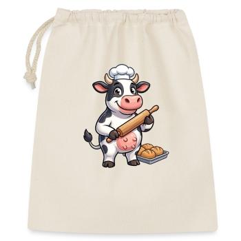 Cow Dough Roll Master - Gift Bag 40 x 50 cm - nature - Front