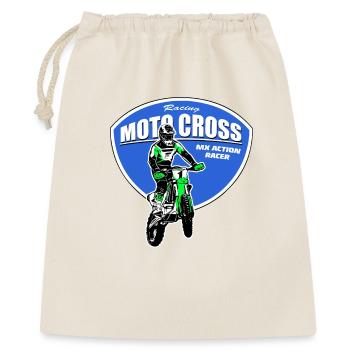 Moto Cross - Supercross - Moto Cross - Offroad - Gift Bag 40 x 50 cm - nature - Front