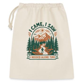 Found Solo Time | Hiking Introvert - Gift Bag 40 x 50 cm - nature - Front