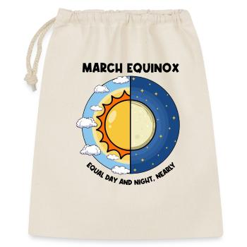 March Equinox Equal Day And Night Spring Equinox - Gift Bag 40 x 50 cm - nature - Front
