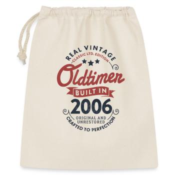Vintage 2006 Vintage Car 20th Birthday - Gift Bag 40 x 50 cm - nature - Front
