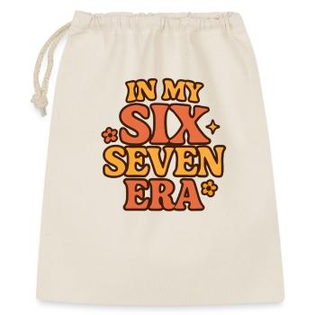 Dans mon mème d’humour italien de la pourriture cervementale de l’ère 67 des Six Sept - Sac cadeau 40 x 50 cm - nature - Devant