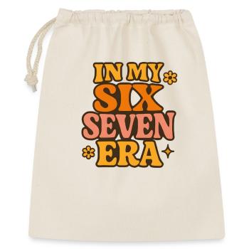 Dans mon mème d’humour italien de la pourriture cervementale de l’ère 67 des Six Sept - Sac cadeau 40 x 50 cm - nature - Devant