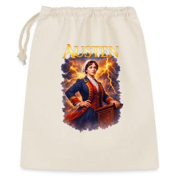 Jane Austen Portrait - Gift Bag 40 x 50 cm - nature - Front