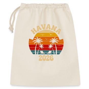 Havana 2026 Retro Sunset - Gift Bag 40 x 50 cm - nature - Front