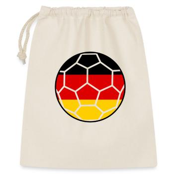 Football Fan Shirt Germany - Gift Bag 40 x 50 cm - nature - Front