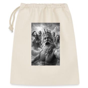 Poseidon Selfie with the Gods - Gift Bag 40 x 50 cm - nature - Front