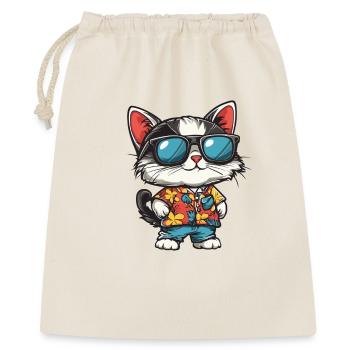 Cat Comic Holiday - Gift Bag 40 x 50 cm - nature - Front