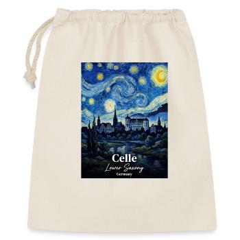 Celle Germany Sternennacht - Geschenkbeutel aus Baumwolle (40 x 50 cm) - Natur - Vorne