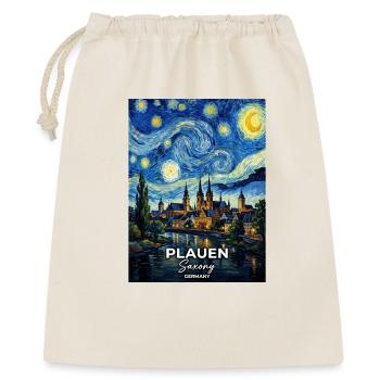 Plauen Germany Starry Night - Gift Bag 40 x 50 cm - nature - Front