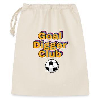 Goal Digger Club Soccer Football - Sac cadeau 40 x 50 cm - nature - Devant