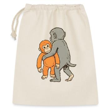 Baby Monkey Punch - Gift Bag 40 x 50 cm - nature - Front