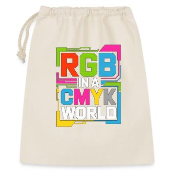 Print Designer RGB In A CMYK World Print Expert - Gift Bag 40 x 50 cm - nature - Front